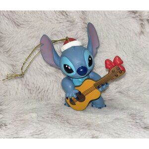 Scholastic Lilo and Stitch Ukulele Santa Hat Ornament President’s Edition
